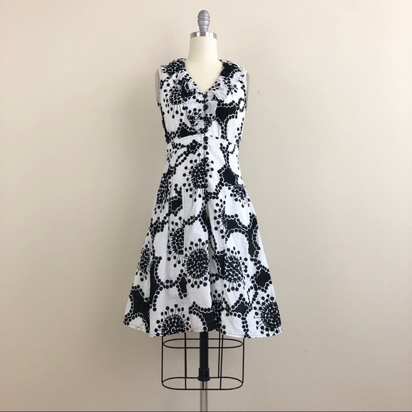 Nanette Lepore Dresses & Skirts - Nanette Lepore Fit And Flare Polka Dot Dress